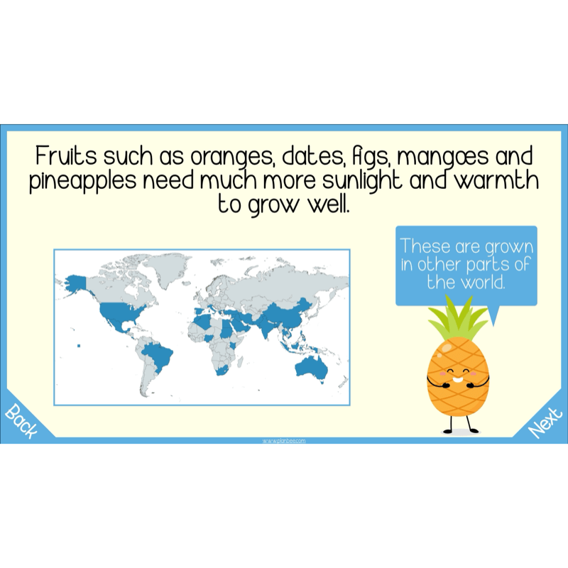 PlanBee Seasonal Food Seasonality KS2 cooking lessons by PlanBee