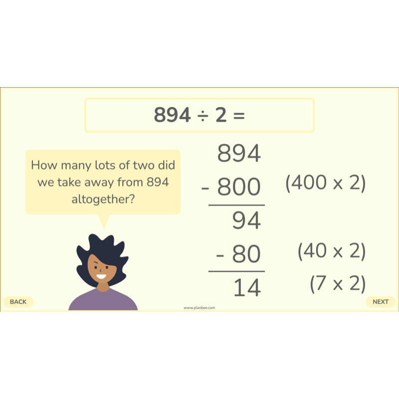 PlanBee Doubling and Halving Year 4 Maths Lessons by PlanBee