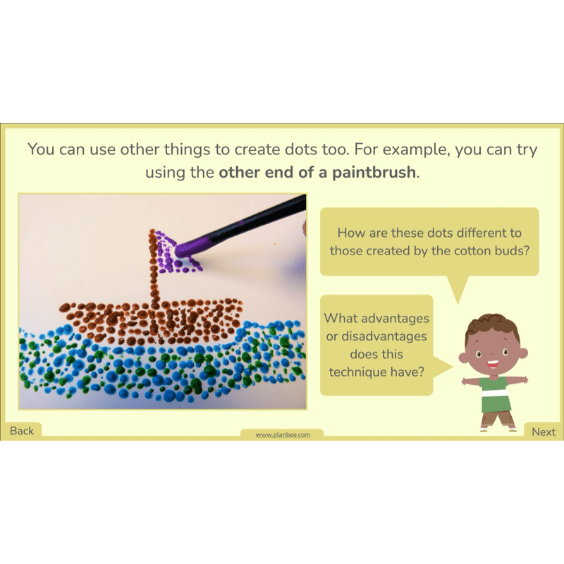 PlanBee Seurat and Pointillism KS2 Lesson Plans and Art Projects