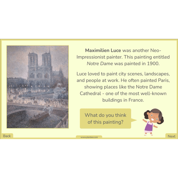 Seurat and Pointillism