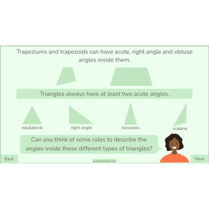 PlanBee Shape Angles Year 4 Shape Properties Lessons by PlanBee