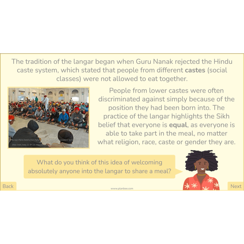 PlanBee KS2 Sikh Worship and Community KS2 lesson plans by PlanBee