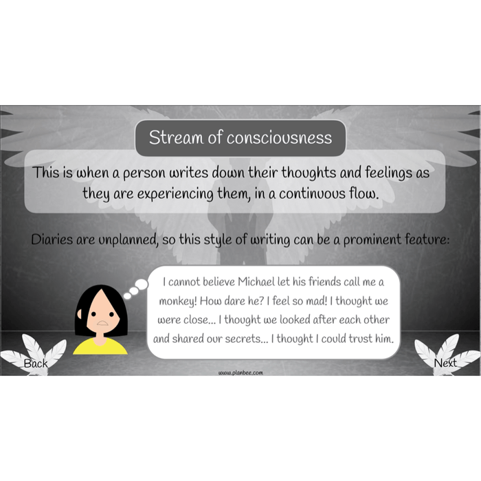 PlanBee Skellig Diary Entries KS2 | Year 6 English Lesson Pack