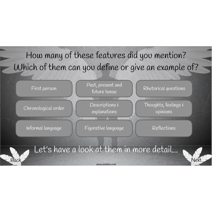 PlanBee Skellig Diary Entries KS2 | Year 6 English Lesson Pack