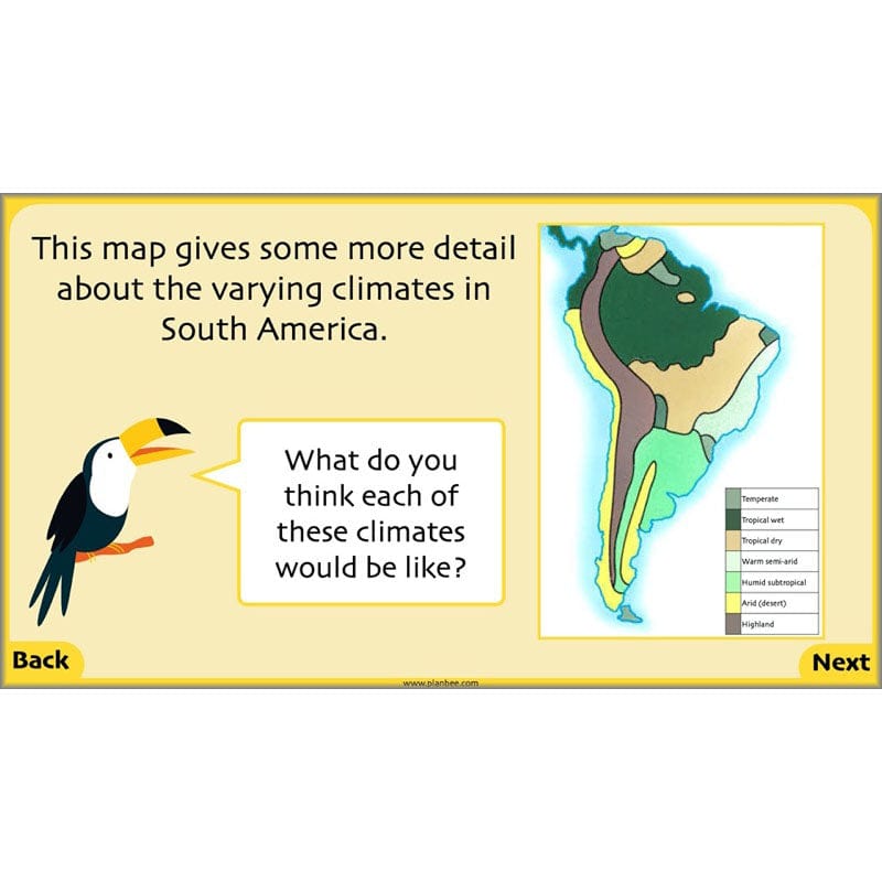 PlanBee South America KS2 Geography Lesson Pack by PlanBee