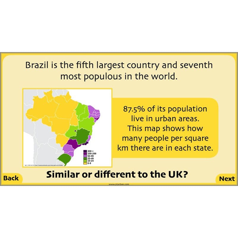 PlanBee South America KS2 Geography Lesson Pack by PlanBee