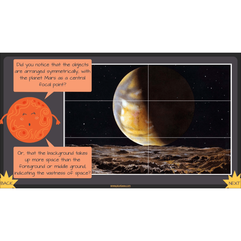 PlanBee Space Art KS2 | Year 5/6 Lessons