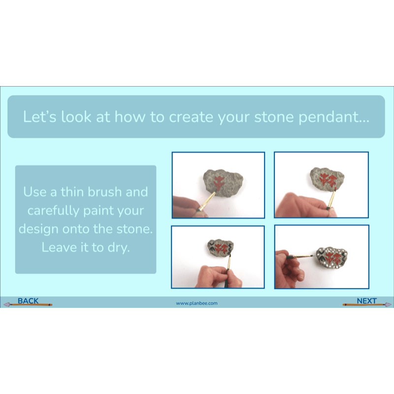 PlanBee Stone Age Art KS2 lessons