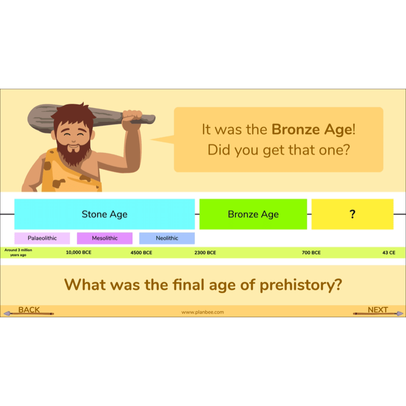 Stone Age to Iron Age