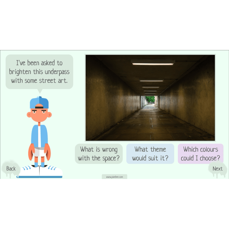 PlanBee Graffiti Art KS2 Planning | Street Art Lessons by PlanBee