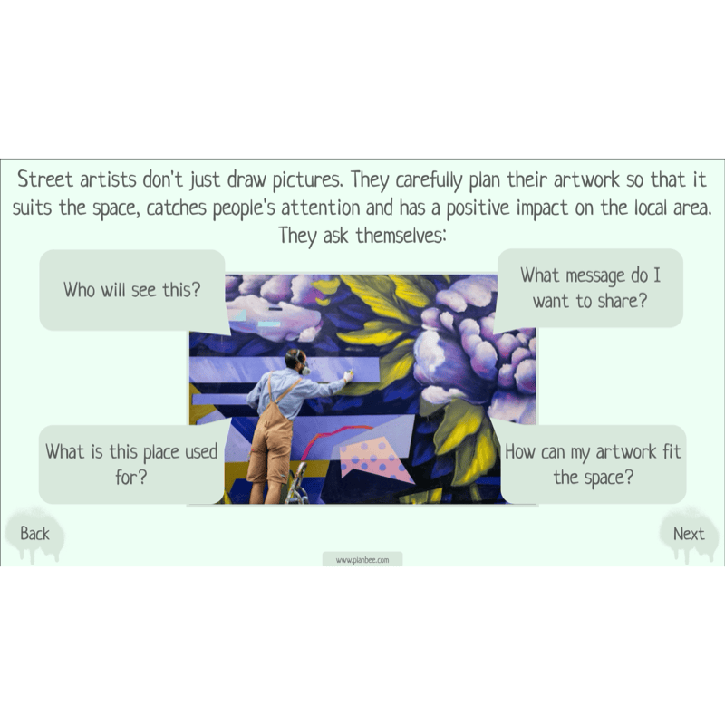 PlanBee Graffiti Art KS2 Planning | Street Art Lessons by PlanBee