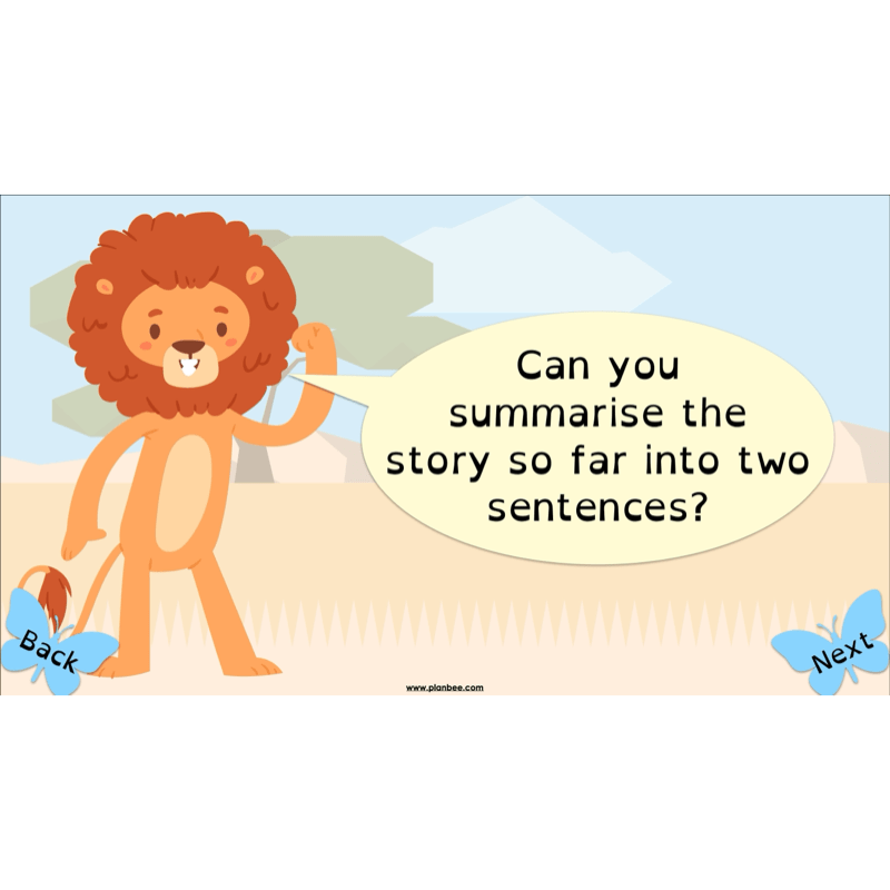 PlanBee FREE Mini-scheme | The Butterfly Lion Reading Skills KS2