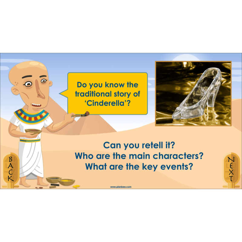 PlanBee The Egyptian Cinderella Planning Pack for KS2