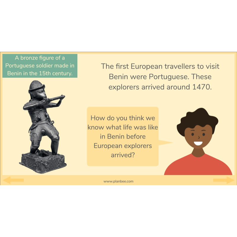 PlanBee The Kingdom of Benin KS2 History Lesson Pack