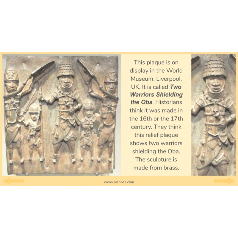 PlanBee The Kingdom of Benin KS2 History Lesson Pack