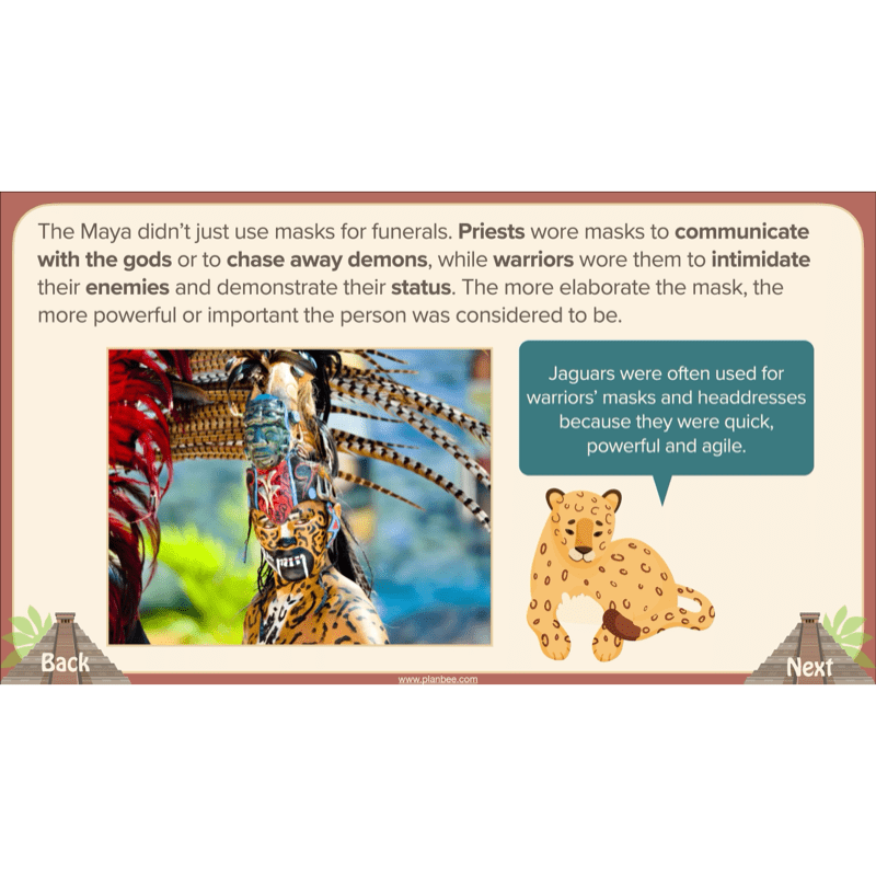PlanBee The Maya KS2 Topic Enrichment Lesson Pack