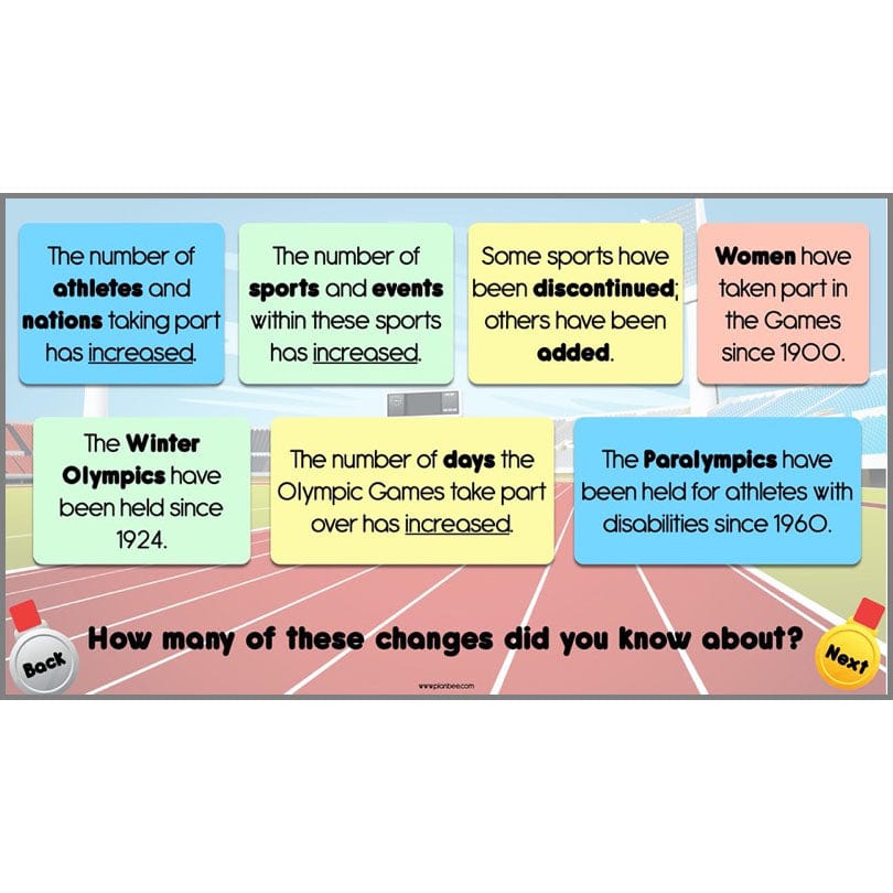 PlanBee Olympic Games LKS2 Lesson Pack by PlanBee