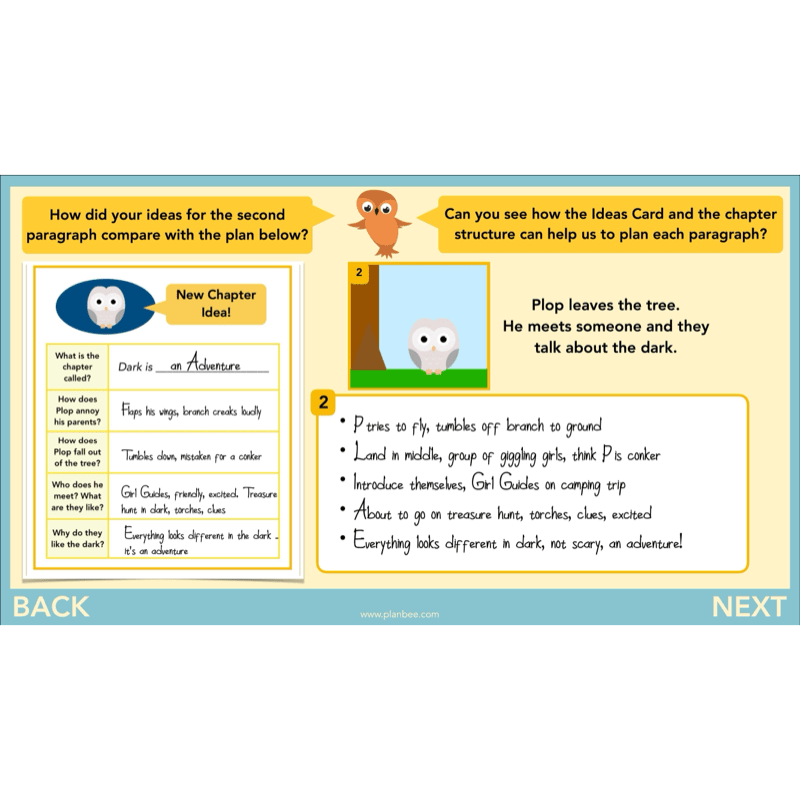 PlanBee The Owl who was Afraid of the Dark | KS2 Narrative Lessons