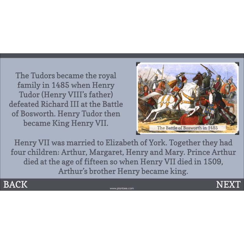 PlanBee The Tudors KS2 History Lessons and Resources