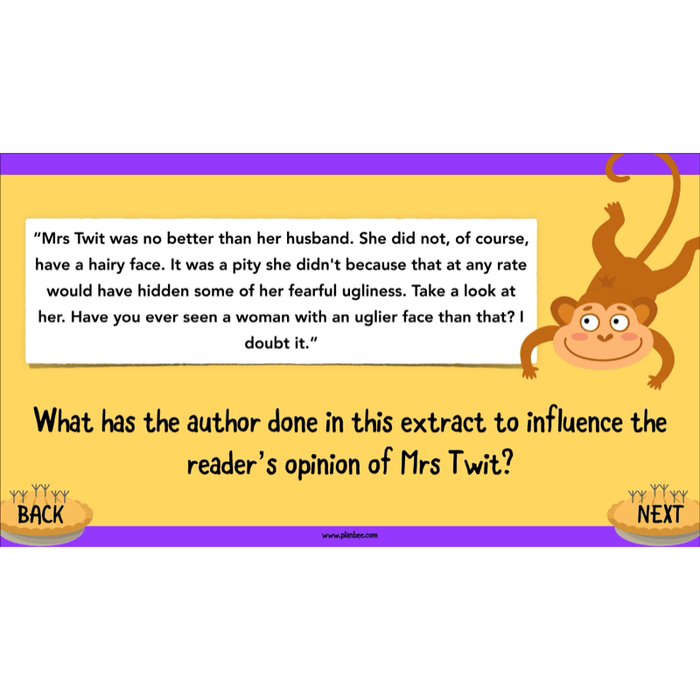 PlanBee The Twits: Descriptive Writing KS2 | Year 4 English Pack