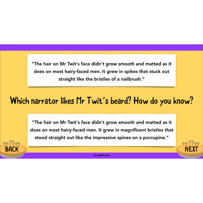 PlanBee The Twits: Descriptive Writing KS2 | Year 4 English Pack