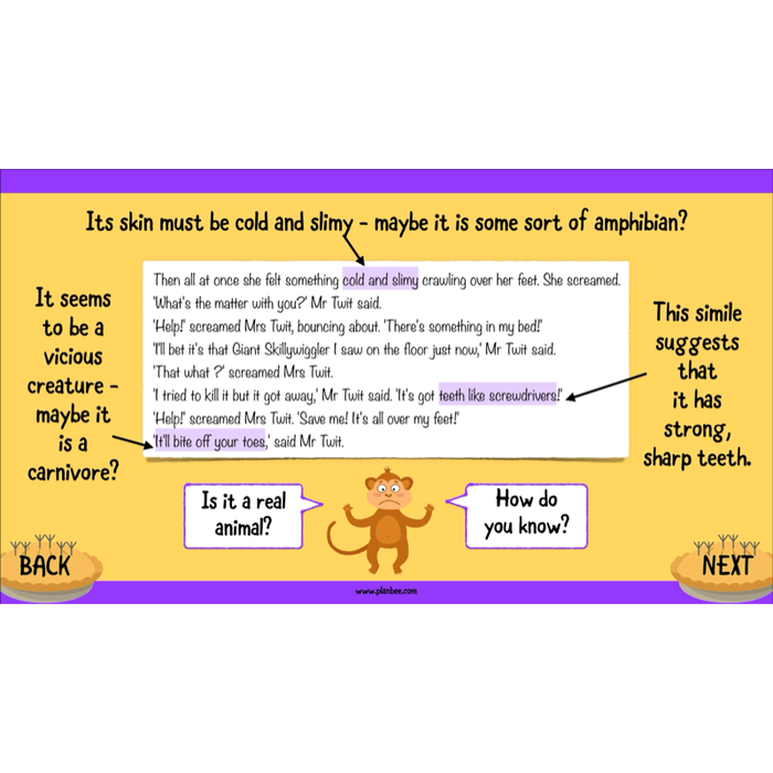 PlanBee The Twits: Non-chronological Reports KS2 | Y4 English Pack