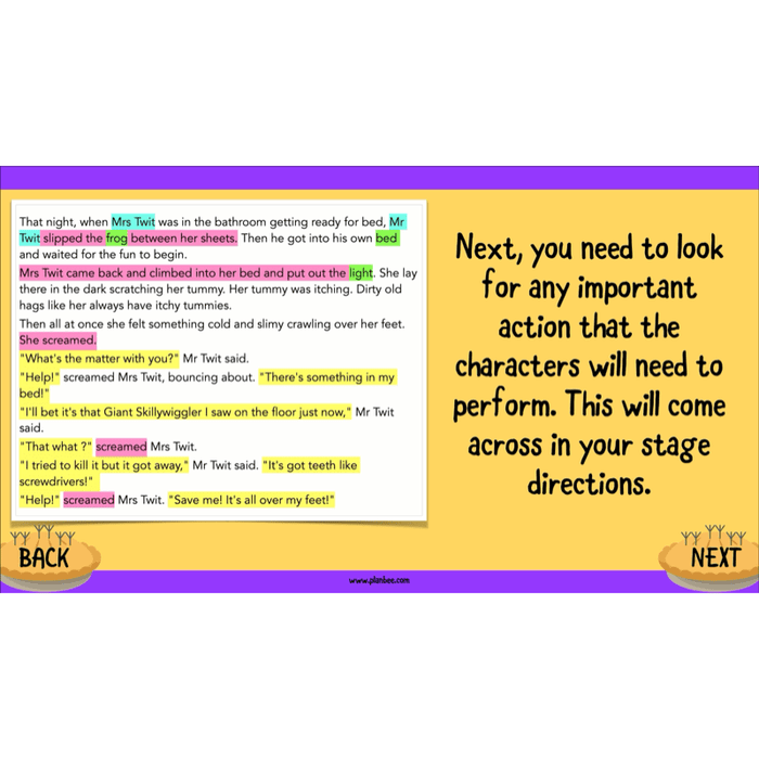 PlanBee The Twits: Playscripts KS2 | Year 4 English Pack