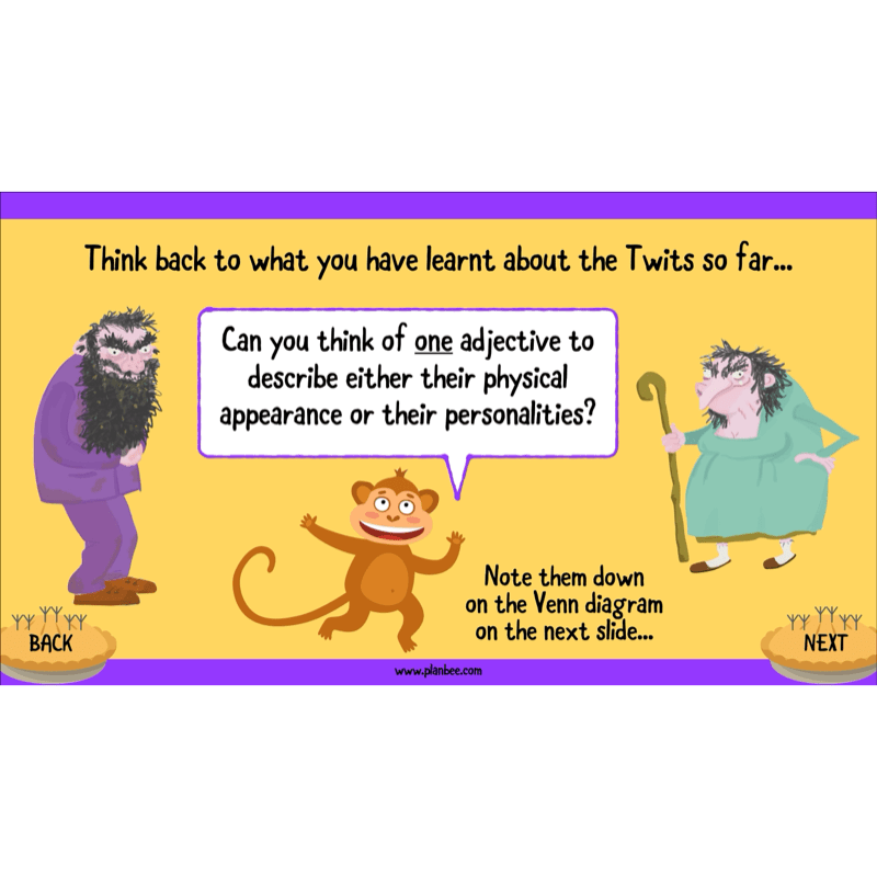 PlanBee The Twits Reading Comprehension KS2 | Year 4 English Pack