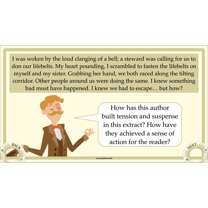 PlanBee Titanic Recounts and Reports English KS2 Lesson Pack