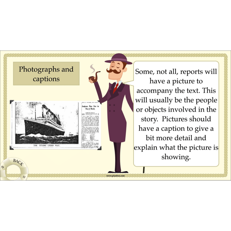 Titanic Recounts and Reports