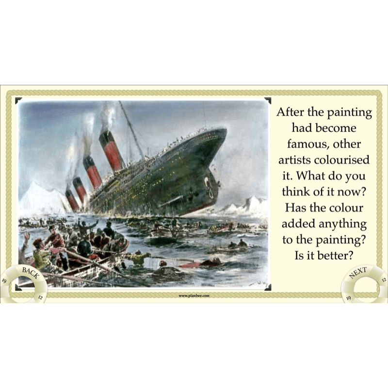 PlanBee Titanic Topic KS2 Enrichment Lesson Pack