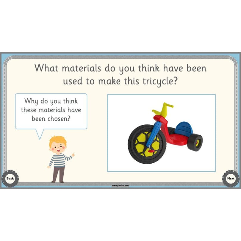 PlanBee Travel and Transport Topic Enrichment Pack