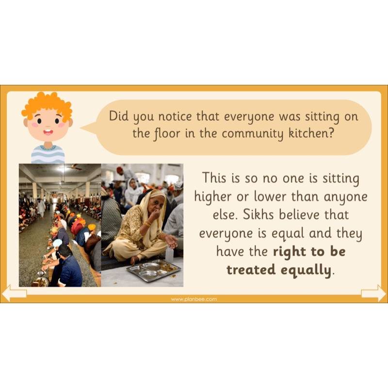 PlanBee What do Sikhs believe? | KS1 RE lesson planning