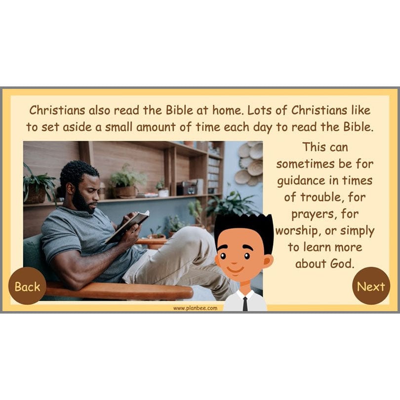 PlanBee What is the Christian Bible? Year 3 KS1 PlanBee RE Lessons