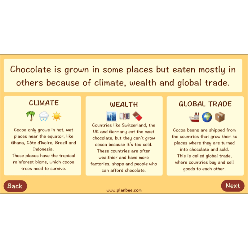 Where does Chocolate come from?