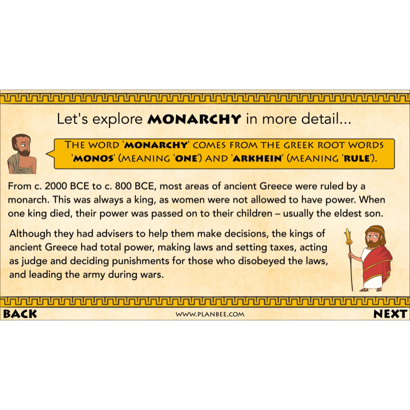 PlanBee Who were the Ancient Greeks KS2 History Lesson Plans