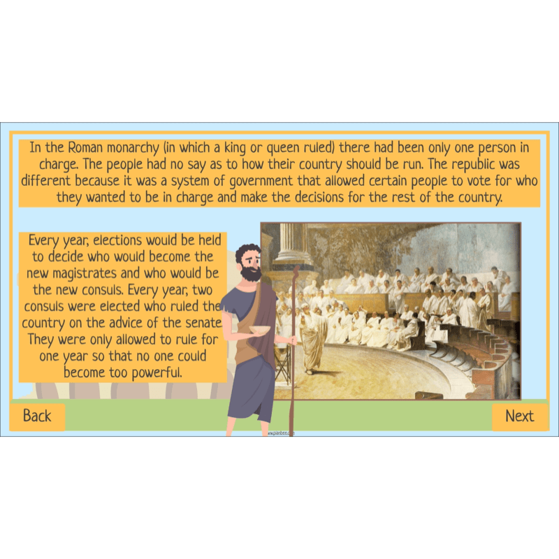 PlanBee Who were the Romans? KS2 Lesson Planning and Resources