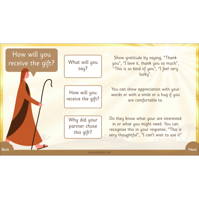 PlanBee Why do Christians give gifts at Christmas? PlanBee KS1 RE