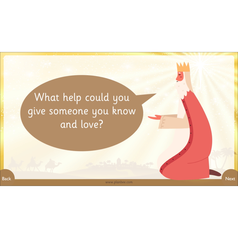 PlanBee Why do Christians give gifts at Christmas? PlanBee KS1 RE