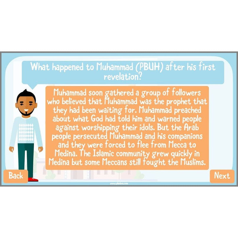 Why is Muhammad important to Muslims? Year 5 RE Lessons — PlanBee
