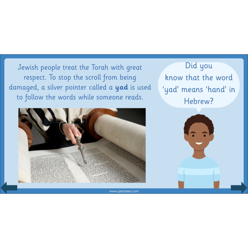 PlanBee Why is the Torah Special? The Torah KS1 RE Lessons