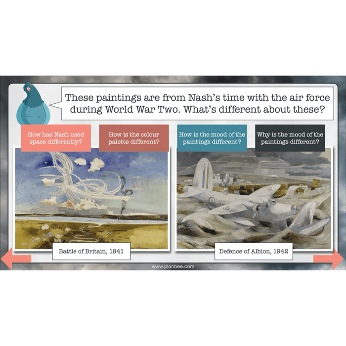 PlanBee WW2 Art KS2 Planning and Resources