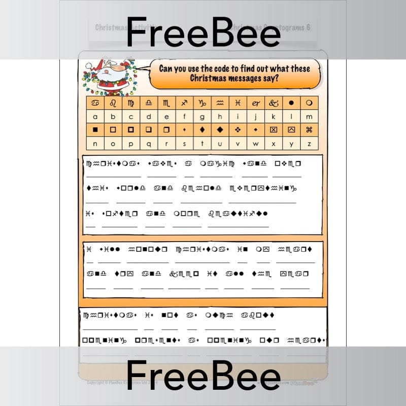 PlanBee Free Christmas Activity Pack for KS1 and KS2 by PlanBee