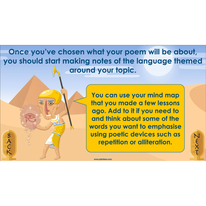 PlanBee Ancient Egyptian Poetry | KS2 English Pack