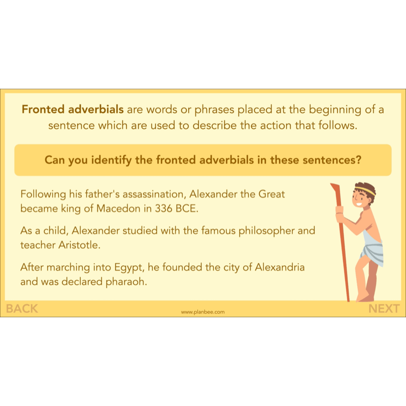 PlanBee Alexander the Great KS2 | English Lessons | Biographies