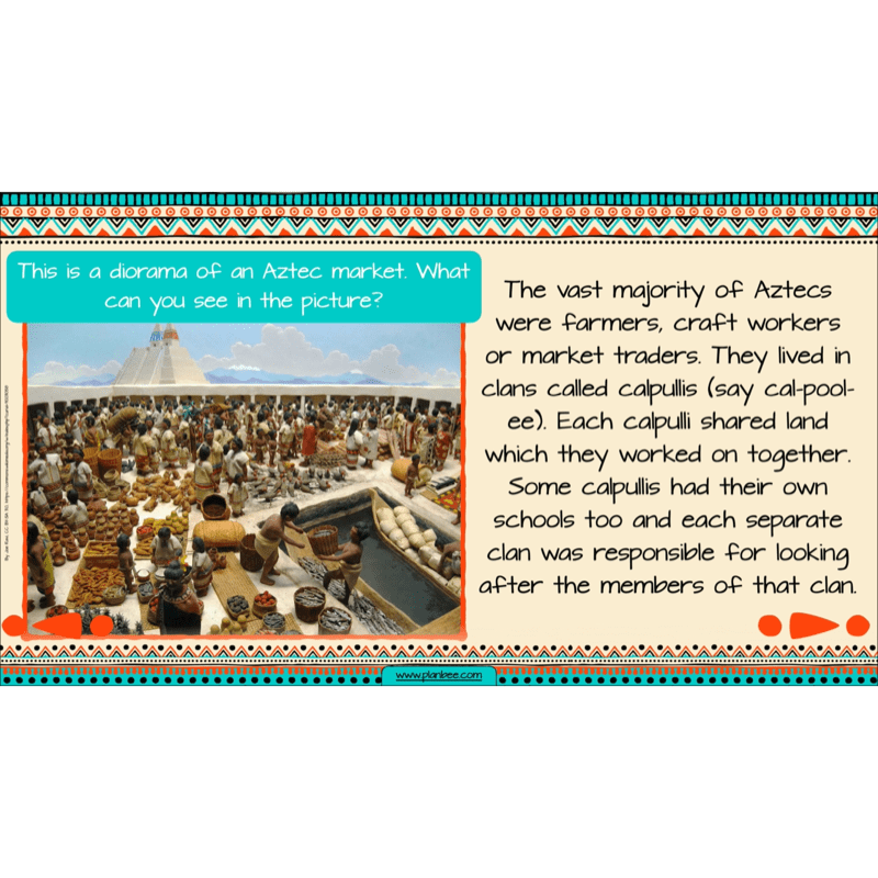 PlanBee Aztecs KS2 Lesson Planning and Resources 