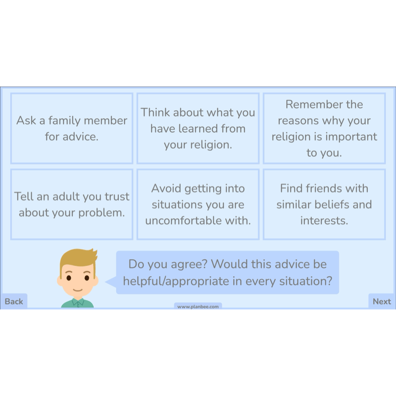 PlanBee Belief In Our Community: Complete set of KS2 RE lessons