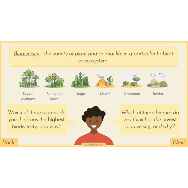 PlanBee Biomes KS2 Geography Lessons