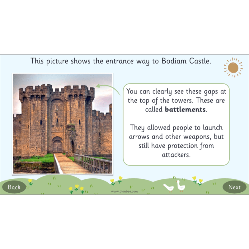 PlanBee Castles Castles KS1 History Lesson Planning and Resources
