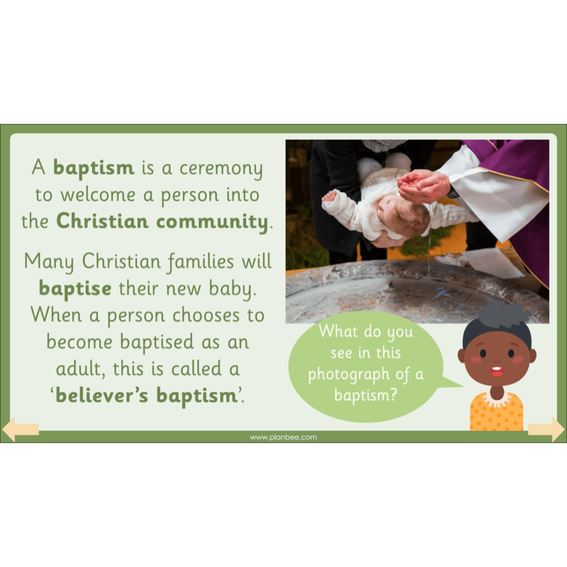 PlanBee Christian Rites of Passage | Year 2 RE lessons